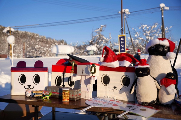 たくさんのお供え物