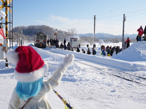居残り組でお見送り