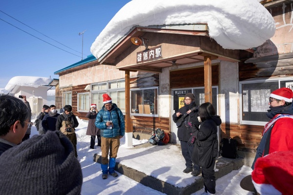 第1回雄信内駅クリパ