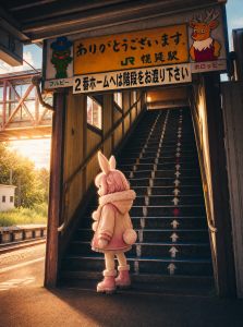 映像キャラクター（ウサギ）